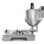Single-Head Thick Liquid & Paste Filler with Heater and Mixer - 30-500ml