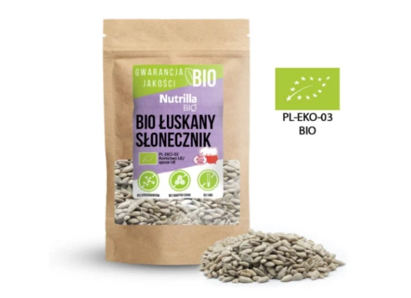 Organic Hulled Sunflower Seeds 1kg