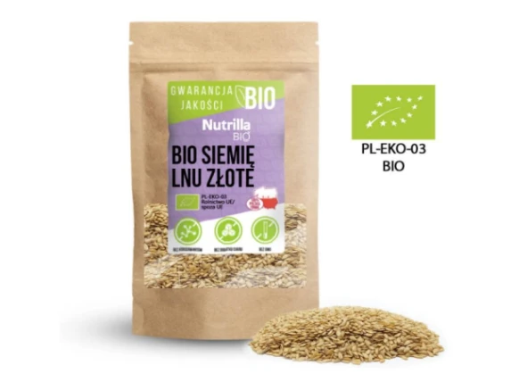 Organic Golden Flax Seeds 300g