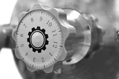 knob for grinding adjustement