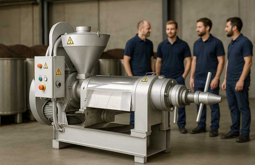 industrial 6t oil press machine