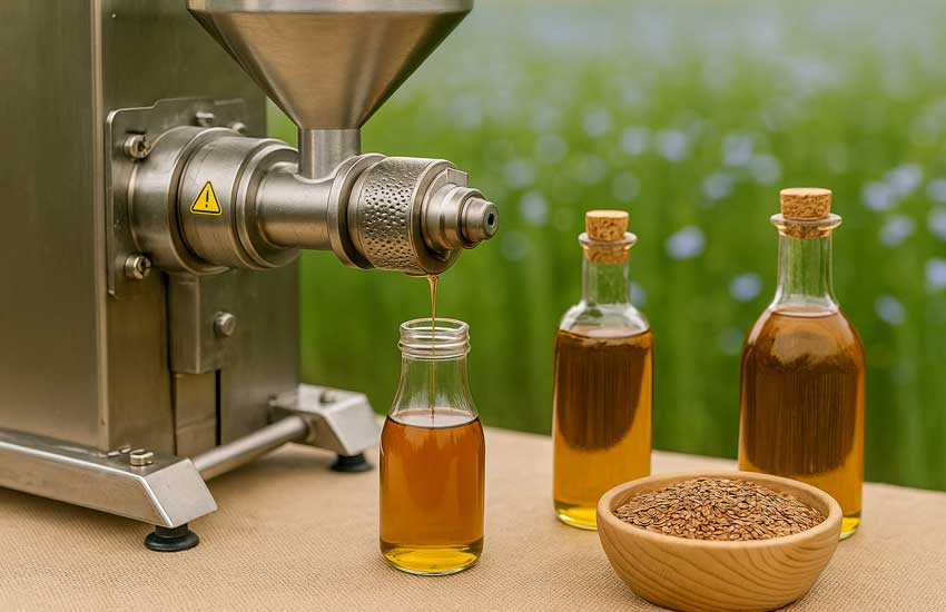 linseed oil production at home