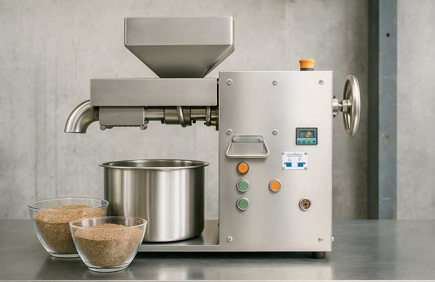 oil press for flaxseed