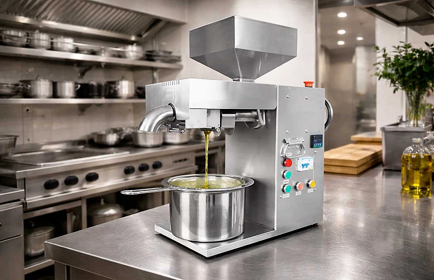 Cold-Pressed Oils in Small-Scale Gastronomy - Freshness and Quality Within Reach